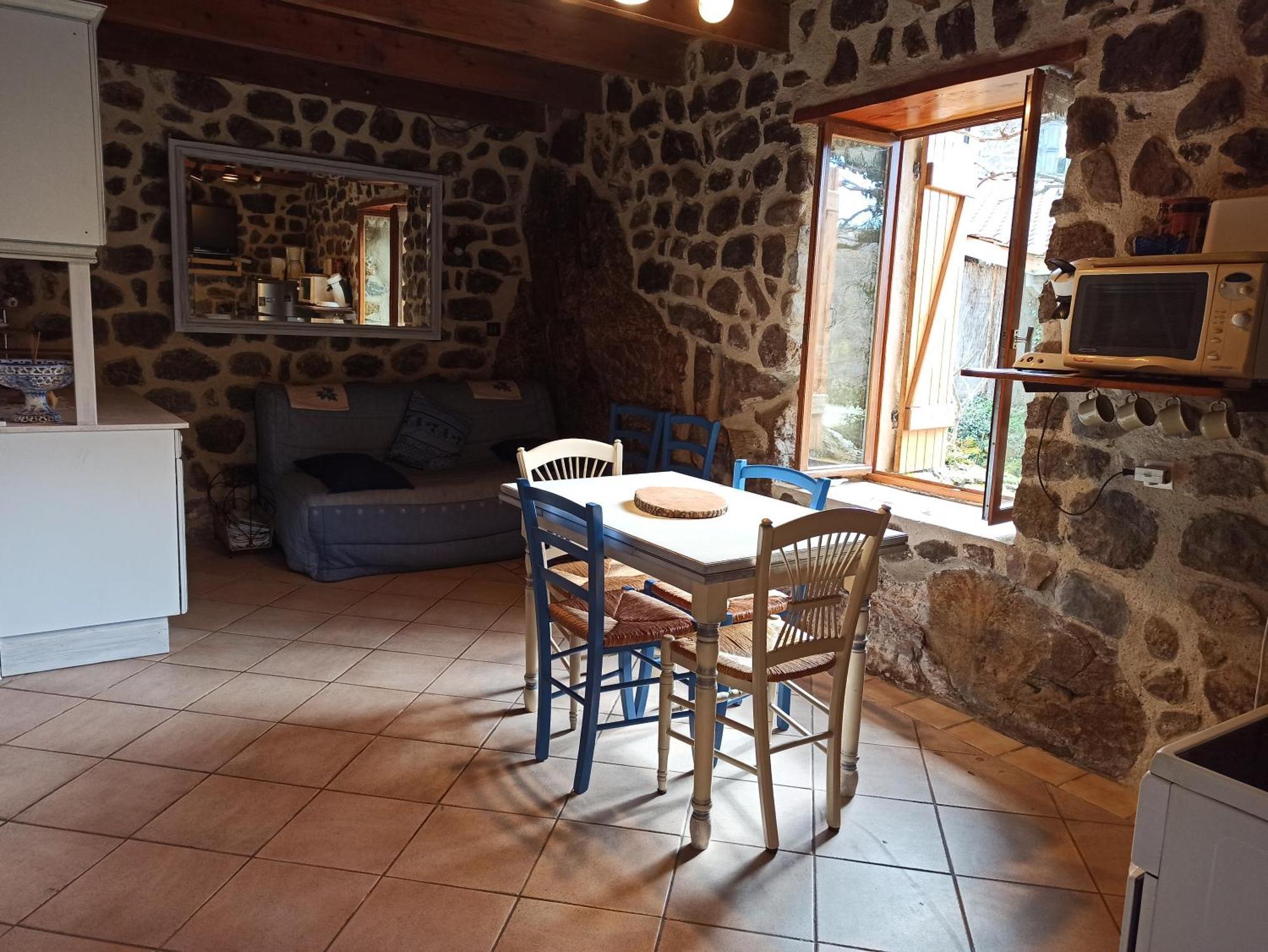 Gite Le Rocher Du Chateau De Retourtour Lamastre Bagian luar foto